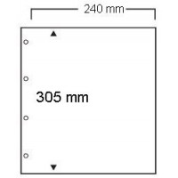 DIN A4 mellanblad transparent folie, 10-pack