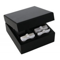 Elegantbox för myntramar 50x50mm