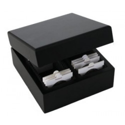 Elegantbox för myntramar 50x50mm