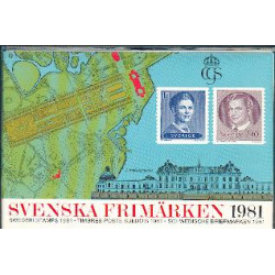 Sverige Postens årssats 1981